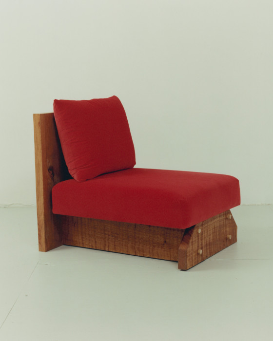 HARLEMVILLE-FELLED BLACK CHERRY CLUB CHAIR, 2018