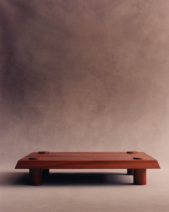MAHOGANY COFFEE TABLE, 2021