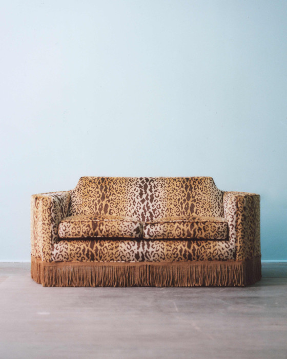 UPHOLSTERED LOVESEAT (LEOPARD II), 2023