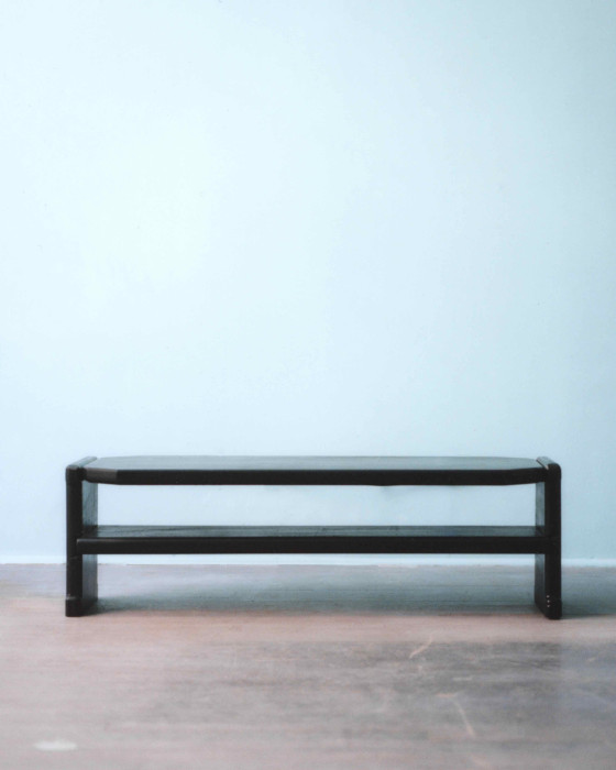 MODIFIED PIANO LACQUER BENCH, 2023