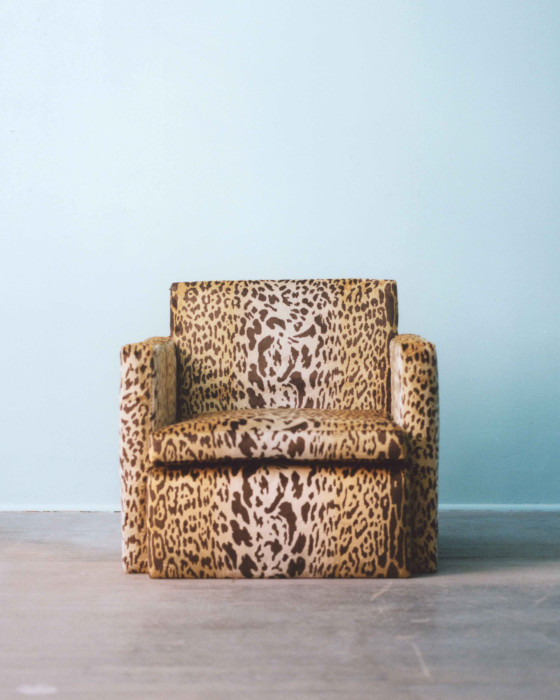 UPHOLSTERED ARMCHAIR (LEOPARD II), 2023